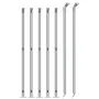 Drahtzaun mit silbernem Flansch 0,8x10 m von vidaXL, Zaunpaneele - Ref: Foro24-154032, Preis: 45,10 €, Rabatt: %