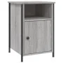 Mesita de noche madera contrachapada gris Sonoma 40x42x60 cm de vidaXL, Mesitas de noche - Ref: Foro24-825919, Precio: 47,64 ...