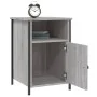Mesita de noche madera contrachapada gris Sonoma 40x42x60 cm de vidaXL, Mesitas de noche - Ref: Foro24-825919, Precio: 47,64 ...