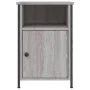 Mesita de noche madera contrachapada gris Sonoma 40x42x60 cm de vidaXL, Mesitas de noche - Ref: Foro24-825919, Precio: 47,64 ...