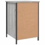 Mesita de noche madera contrachapada gris Sonoma 40x42x60 cm de vidaXL, Mesitas de noche - Ref: Foro24-825919, Precio: 47,64 ...