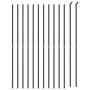 Wire fence with anthracite gray flange 1.4x25 m by vidaXL, fence panels - Ref: Foro24-153995, Price: 125,82 €, Discount: %