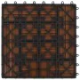 WPC-Verandafliesen 30x30 cm 2 m² braun 22 Einheiten von vidaXL, Böden und Teppiche - Ref: Foro24-277798, Preis: 109,03 €, Rab...