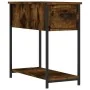 Engineered wood smoked oak bedside table 30x60x60 cm by vidaXL, Nightstands - Ref: Foro24-826057, Price: 38,03 €, Discount: %