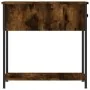 Engineered wood smoked oak bedside table 30x60x60 cm by vidaXL, Nightstands - Ref: Foro24-826057, Price: 38,03 €, Discount: %
