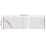 Wire fence with anthracite grey tie wrap 1x25 m by vidaXL, fence panels - Ref: Foro24-153993, Price: 99,73 €, Discount: %