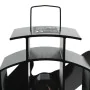 Ventilador de estufa accionado por calor 2 aspas negro de vidaXL, Ventiladores para chimeneas de leña - Ref: Foro24-51235, Pr...