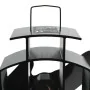 Wärmebetriebener Ofenventilator, 2 Flügel, Schwarz von vidaXL, Holzbefeuerte Kaminventilatoren - Ref: Foro24-51235, Preis: 29...