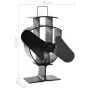 Heat Powered Stove Fan 2 Blades Black by vidaXL, Wood-burning fireplace fans - Ref: Foro24-51235, Price: 29,43 €, Discount: %