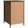 Mesita de noche madera contrachapada marrón roble 40x42x60 cm de vidaXL, Mesitas de noche - Ref: Foro24-825921, Precio: 38,14...