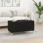 Mesa de centro madera contrachapada negro 90x44,5x45 cm de vidaXL, Mesas de centro - Ref: Foro24-819581, Precio: 56,36 €, Des...