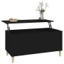 Couchtisch aus schwarzem Sperrholz, 90 x 44,5 x 45 cm von vidaXL, Couchtisch - Ref: Foro24-819581, Preis: 56,45 €, Rabatt: %