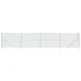 Drahtzaun mit silbernem Flansch 1,4x10 m von vidaXL, Zaunpaneele - Ref: Foro24-154035, Preis: 69,88 €, Rabatt: %