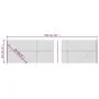 Drahtzaun mit silbernem Flansch 1,4x10 m von vidaXL, Zaunpaneele - Ref: Foro24-154035, Preis: 69,88 €, Rabatt: %