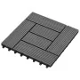 WPC-Verandafliesen 30x30 cm 2 m² grau 22 Einheiten von vidaXL, Böden und Teppiche - Ref: Foro24-277799, Preis: 104,98 €, Raba...