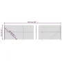 Cerca de alambre con brida plateada 1,4x25 m de vidaXL, Paneles de vallas - Ref: Foro24-154043, Precio: 122,03 €, Descuento: %