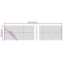 Wire fence with silver flange 1.4x25 m by vidaXL, fence panels - Ref: Foro24-154043, Price: 122,06 €, Discount: %