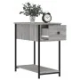 Sonoma grauer Nachttisch aus Holzwerkstoff, 30 x 60 x 60 cm von vidaXL, Nachttische - Ref: Foro24-826059, Preis: 43,97 €, Rab...