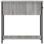 Sonoma grauer Nachttisch aus Holzwerkstoff, 30 x 60 x 60 cm von vidaXL, Nachttische - Ref: Foro24-826059, Preis: 43,97 €, Rab...