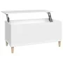 Couchtisch aus weißem Sperrholz, 90 x 44,5 x 45 cm von vidaXL, Couchtisch - Ref: Foro24-819580, Preis: 68,53 €, Rabatt: %