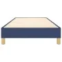 Blue fabric bed frame 90x190 cm by vidaXL, Beds and slatted bases - Ref: Foro24-3120580, Price: 74,09 €, Discount: %