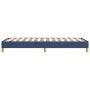 Blue fabric bed frame 90x190 cm by vidaXL, Beds and slatted bases - Ref: Foro24-3120580, Price: 74,09 €, Discount: %