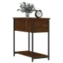 Oak brown engineered wood bedside table 30x60x60 cm by vidaXL, Nightstands - Ref: Foro24-826061, Price: 38,80 €, Discount: %