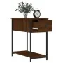 Mesita de noche madera de ingeniería marrón roble 30x60x60 cm de vidaXL, Mesitas de noche - Ref: Foro24-826061, Precio: 38,80...