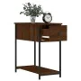 Oak brown engineered wood bedside table 30x60x60 cm by vidaXL, Nightstands - Ref: Foro24-826061, Price: 38,80 €, Discount: %