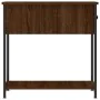 Oak brown engineered wood bedside table 30x60x60 cm by vidaXL, Nightstands - Ref: Foro24-826061, Price: 38,80 €, Discount: %