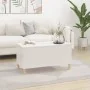 Couchtisch aus glänzend weißem Sperrholz, 90 x 44,5 x 45 cm von vidaXL, Couchtisch - Ref: Foro24-819582, Preis: 68,57 €, Raba...