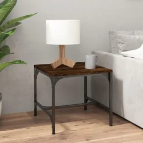 Smoked oak plywood side table 40x40x35 cm by vidaXL, Coffee table - Ref: Foro24-819406, Price: 21,11 €, Discount: %