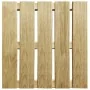 Porch tiles 6 units green wood 50x50 cm by vidaXL, Floors and carpets - Ref: Foro24-44946, Price: 65,11 €, Discount: %
