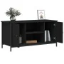 Möbel für TV aus schwarzem Sperrholz 100x40x50 cm von vidaXL, TV-Möbel - Ref: Foro24-832763, Preis: 73,96 €, Rabatt: %
