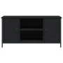 Möbel für TV aus schwarzem Sperrholz 100x40x50 cm von vidaXL, TV-Möbel - Ref: Foro24-832763, Preis: 73,96 €, Rabatt: %