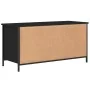 Möbel für TV aus schwarzem Sperrholz 100x40x50 cm von vidaXL, TV-Möbel - Ref: Foro24-832763, Preis: 73,96 €, Rabatt: %