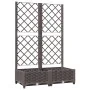 Pflanzgefäß mit braunem PP-Gitter 80x40x121,5 cm von vidaXL, Töpfe und Pflanzgefäße - Ref: Foro24-318260, Preis: 69,30 €, Rab...