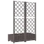 Pflanzgefäß mit braunem PP-Gitter 80x40x121,5 cm von vidaXL, Töpfe und Pflanzgefäße - Ref: Foro24-318260, Preis: 69,30 €, Rab...