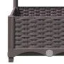 Pflanzgefäß mit braunem PP-Gitter 80x40x121,5 cm von vidaXL, Töpfe und Pflanzgefäße - Ref: Foro24-318260, Preis: 69,30 €, Rab...