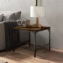 Smoked oak plywood side table 40x40x35 cm by vidaXL, Coffee table - Ref: Foro24-819406, Price: 21,11 €, Discount: %