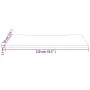 Massivholz Schreibtischplatte Kiefer Weiß 110x60x2,5 cm von vidaXL, Schreibtischzubehör und Produkte - Ref: Foro24-824446, Pr...