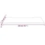 Tablero de escritorio madera maciza pino blanco 110x55x2,5 cm by vidaXL, Desk accessories and products - Ref: Foro24-824436, ...