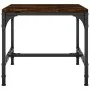 Beistelltisch aus geräuchertem Eichensperrholz, 40 x 40 x 35 cm von vidaXL, Couchtisch - Ref: Foro24-819406, Preis: 21,11 €, ...