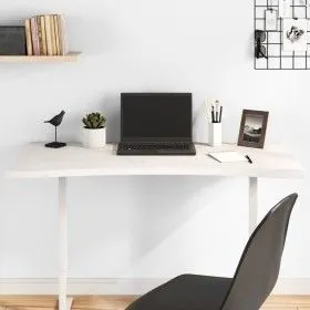 Solid white pine desktop board 100x50x2.5 cm by vidaXL, Desk accessories and products - Ref: Foro24-824431, Price: 65,28 €, D...