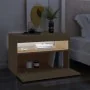 Muebles para TV con luces LED 2 uds roble Sonoma 60x35x40 cm de vidaXL, Muebles TV - Ref: Foro24-804416, Precio: 81,26 €, Des...