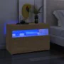 TV-Schränke mit LED-Leuchten 2 Stück Sonoma-Eiche 60x35x40 cm von vidaXL, TV-Möbel - Ref: Foro24-804416, Preis: 81,26 €, Raba...