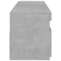 TV cabinets with LED lights 2 units concrete gray 75x35x40cm by vidaXL, TV Furniture - Ref: Foro24-804400, Price: 93,25 €, Di...