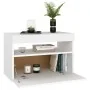 TV-Möbel mit LED-Leuchten 2 Stück weiß 60x35x40 cm von vidaXL, TV-Möbel - Ref: Foro24-804410, Preis: 88,63 €, Rabatt: %
