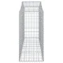 Gabion baskets 12 pcs arch shape iron 200x50x120/140 cm by vidaXL, Pots and planters - Ref: Foro24-3145671, Price: 1,00 €, Di...