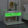Mueble de TV con luces LED blanco brillante 60x35x40 cm de vidaXL, Muebles TV - Ref: Foro24-804421, Precio: 50,63 €, Descuent...